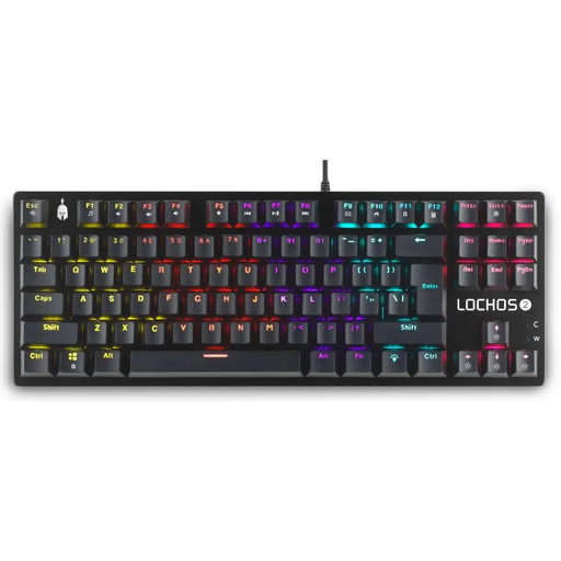 Spartan Gear Lochos 2 TKL Gaming Mechanical Keyboard Black - Геймърски клавиатури<<<Геймърска