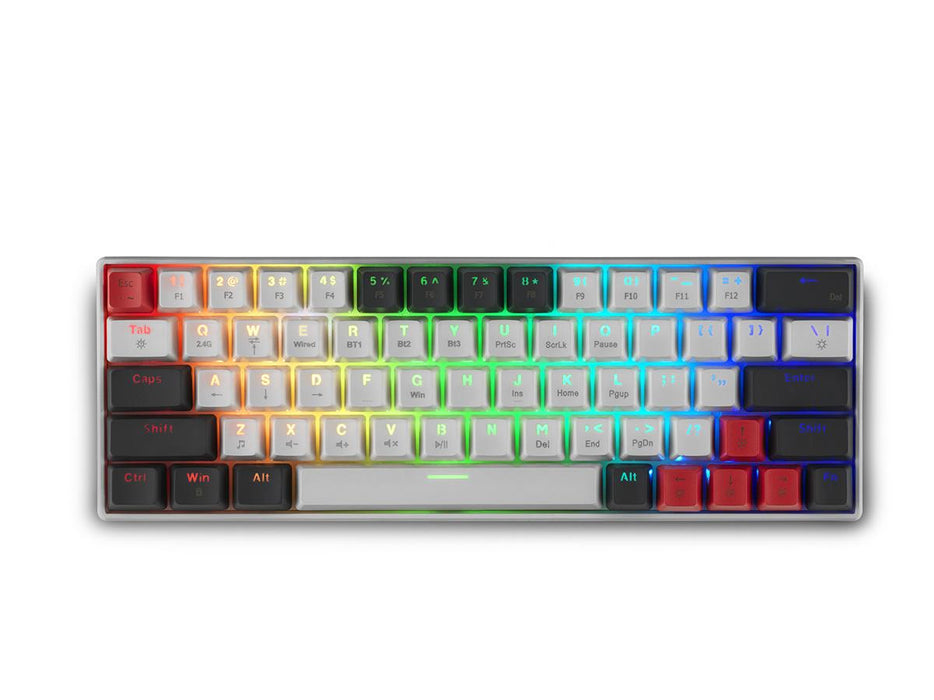 Gaming wireless keyboard Spartan Gear Pegasus 2 RGB White/Grey