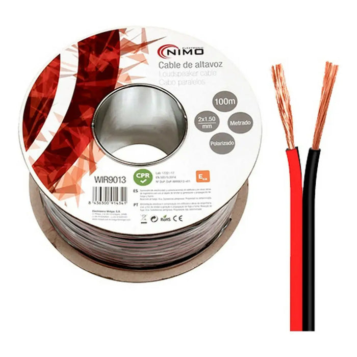 Speaker cable NIMO 2 x 1,5 mm - Електроника Телевизори<<<Компютри| Електроника<<<BigBuy&&&Аудио и Видео