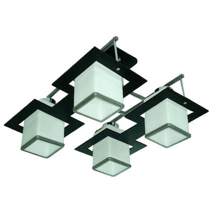 CHANDELIER 4XE27 60W SPECTRA CUBE