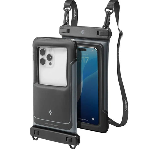 Spigen A611P 2-pack waterproof case - matte black - Cell phone cases and covers<<<HurtelXML