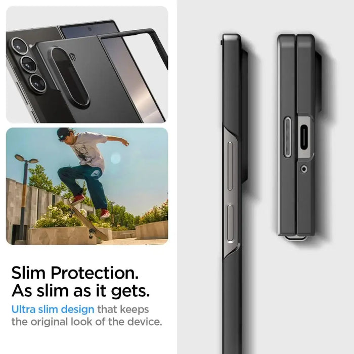 Spigen Airskin Case for Samsung Galaxy Z Fold 6 - Black - Cell phone cases and covers<<<HurtelXML