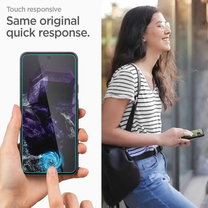 Spigen ALM Glas.tR tempered glass for Google Pixel 8 - 2 pcs. - Cell phone tempered glass<<<HurtelXML