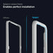 Spigen ALM Glass FC Tempered Glass for iPhone 12 / iPhone 12 Pro - Black 2 pcs. - Cell phone tempered glass<<<HurtelXML