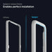 Spigen ALM Glass FC Tempered Glass for iPhone 12 / iPhone 12 Pro - Black 2 pcs. - Cell phone tempered glass<<<HurtelXML