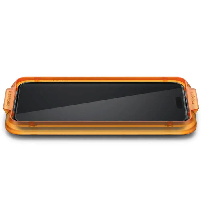 Spigen ALM Glass FC Tempered Glass for iPhone 15 Pro - Black 2 pcs. - Cell phone tempered glass<<<HurtelXML