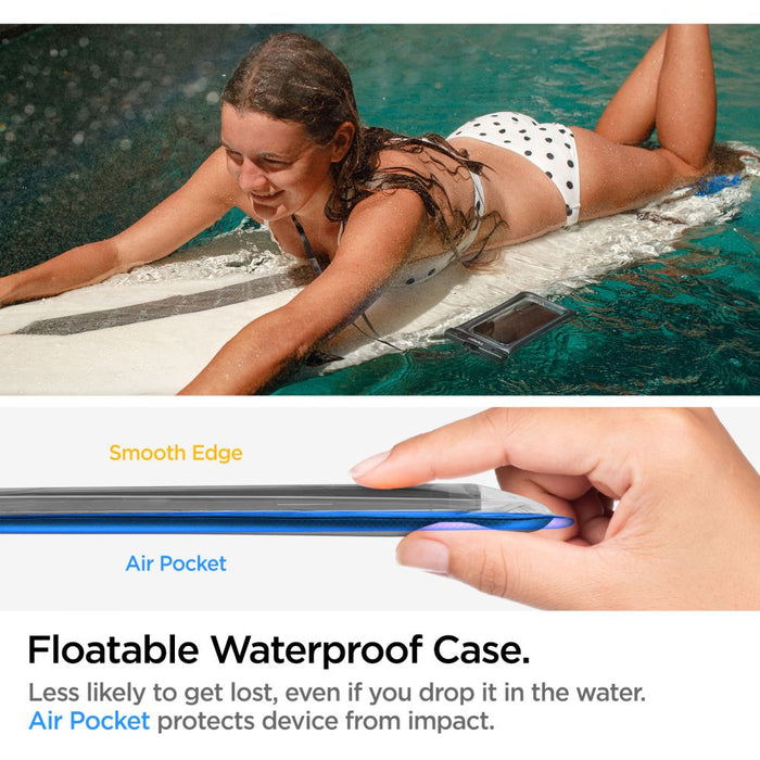 Spigen Aqua Shield A610 Case Waterproof Floating on Water - Black 2 pcs. - Cell phone cases and covers<<<HurtelXML