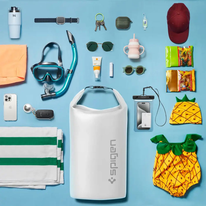 Spigen Aqua Shield A631 Waterproof Bag 30L - White - Sport products<<<HurtelXML