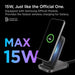 Spigen ArcField PF2102 Wireless Charger 15W - Black - Cell phone USB charger<<<HurtelXML