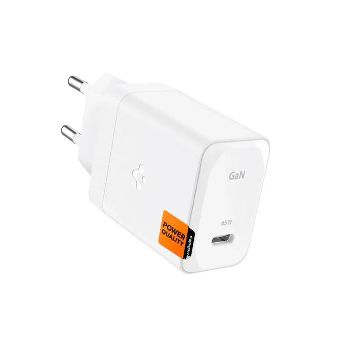 Spigen ArcStation Pro Charger + USB-C 65W Cable - White - Cell phone USB charger<<<HurtelXML