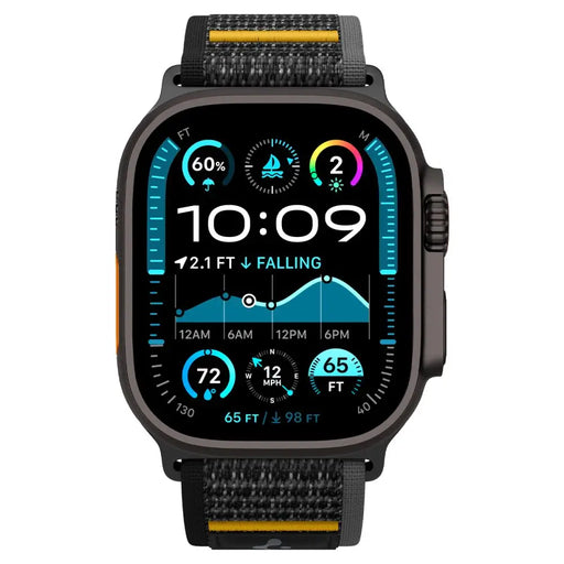 Spigen Athlex Air Strap for Apple Watch 44 / 45 / 46 / 49 mm - Black - Other cell phone equipment<<<HurtelXML