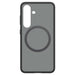 Spigen Capella GP-FPS936PGBJW Silicone Case with MagFit Magnetic Ring for Samsung Galaxy S25+ - Black - Cell phone