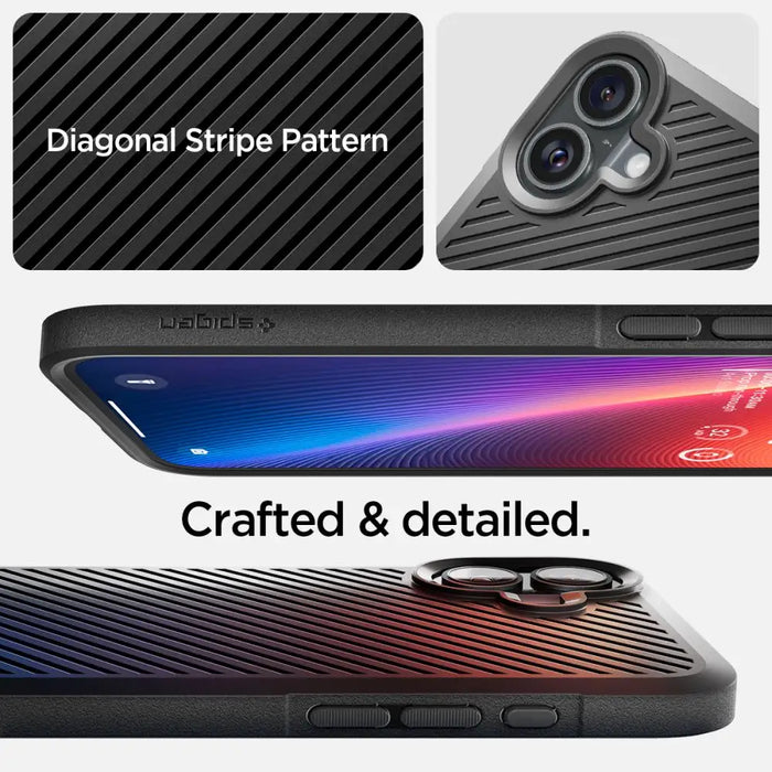 Spigen Core Armor iPhone 16 Case - Matte Black - Cell phone cases and covers<<<HurtelXML