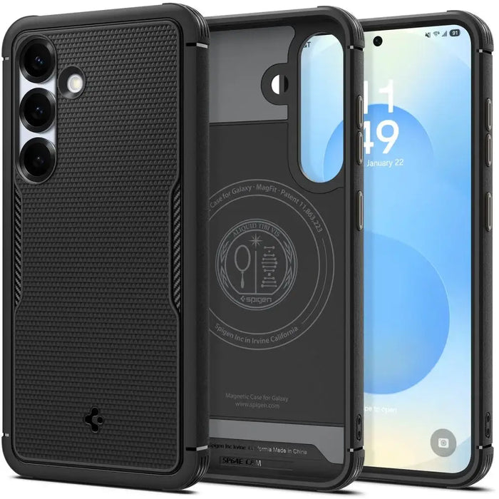 Spigen Core Armor Mag Case for Samsung Galaxy S25+ - Matte Black - Cell phone cases and covers<<<HurtelXML