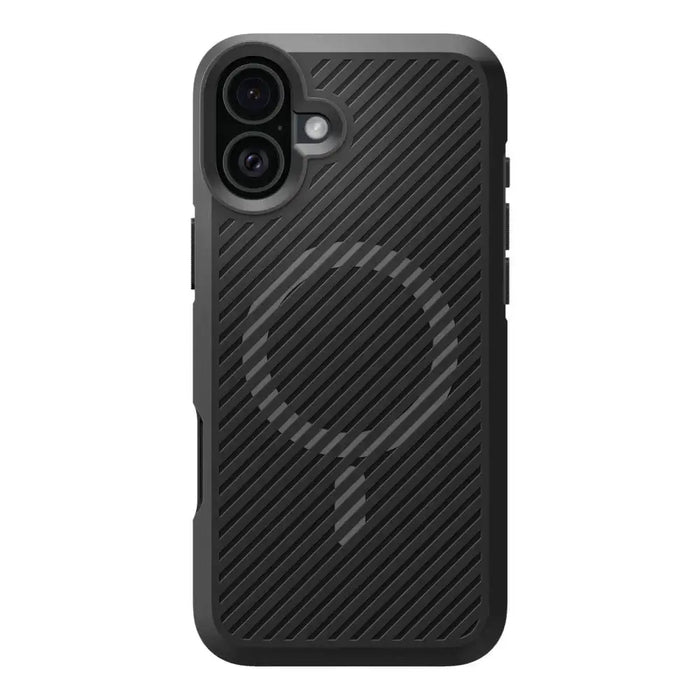 Spigen Core Armor Mag Case with MagSafe for iPhone 16 - Matte Black - Cell phone cases and covers<<<HurtelXML