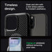 Spigen Core Armor Mag Case with MagSafe for iPhone 16 Pro Max - Matte Black - Cell phone cases and covers<<<HurtelXML