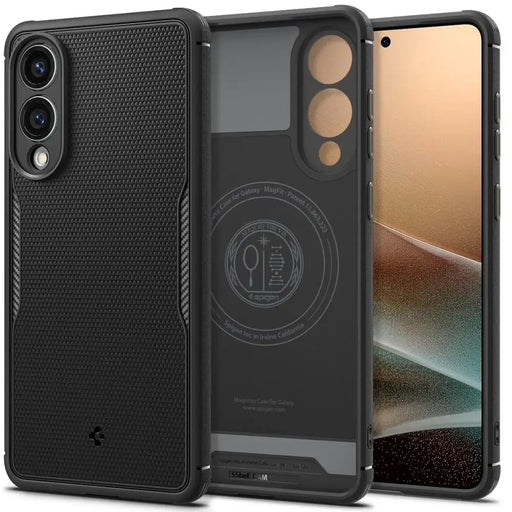 Spigen Core Armor Mag Case with MagSafe for Samsung Galaxy S25 Edge - Black - Cell phone cases and covers<<<HurtelXML