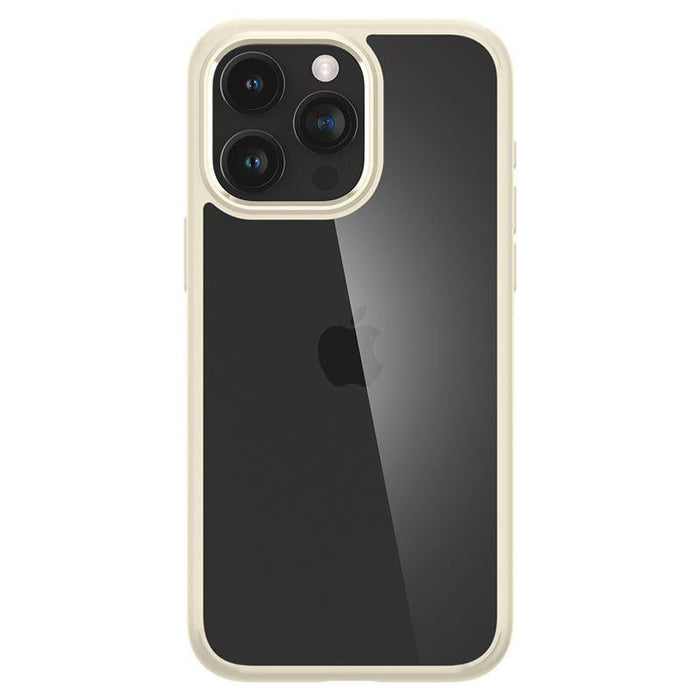 Spigen Crystal Hybrid Case for iPhone 15 Pro Max - Clear Beige - Cell phone cases and covers<<<HurtelXML