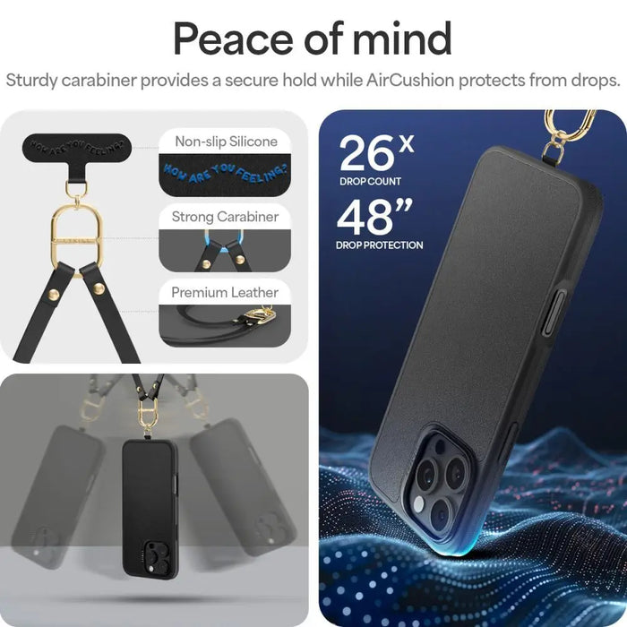 Spigen Cyrill Classic Charm Magsafe iPhone 16 Pro Max Case - Black - Cell phone cases and covers<<<HurtelXML