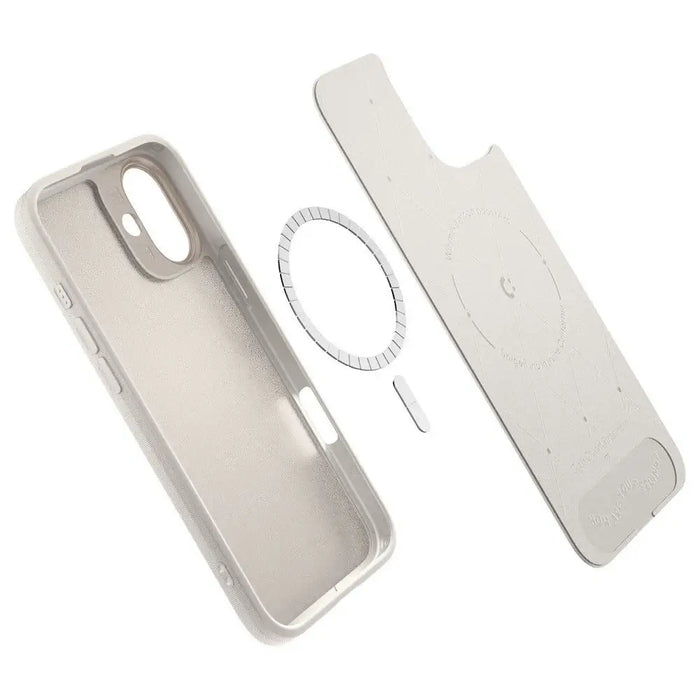 Spigen Cyrill Kajuk Mag iPhone 16 Case - Beige - Cell phone cases and covers<<<HurtelXML