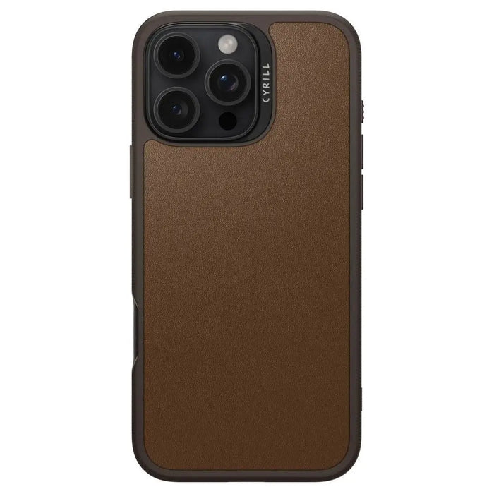 Spigen Cyrill Kajuk Mag iPhone 16 Pro Max Case - Brown - Cell phone cases and covers<<<HurtelXML