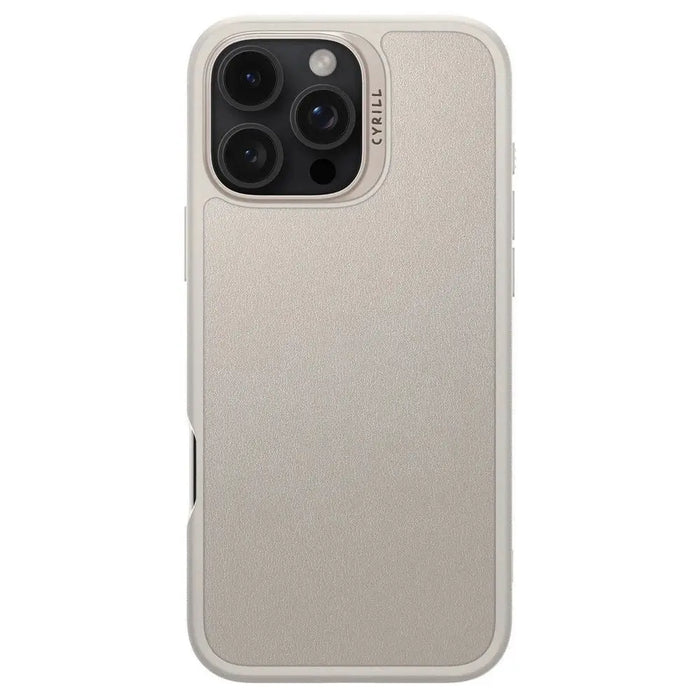 Spigen Cyrill Kajuk MagSafe iPhone 16 Pro Case - Beige - Cell phone cases and covers<<<HurtelXML