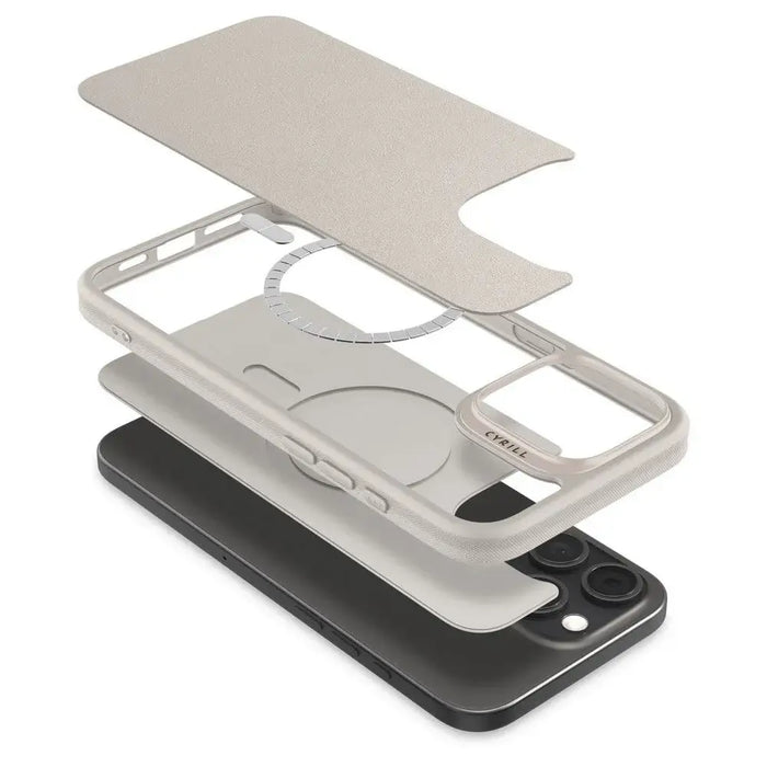 Spigen Cyrill Kajuk MagSafe iPhone 16 Pro Case - Beige - Cell phone cases and covers<<<HurtelXML