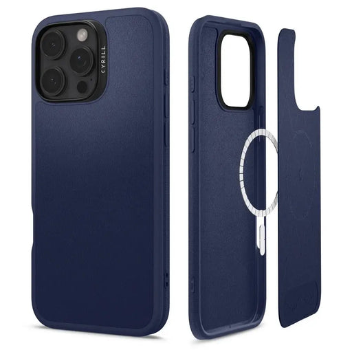Spigen Cyrill Kajuk MagSafe iPhone 16 Pro Case - Navy Blue - Cell phone cases and covers<<<HurtelXML