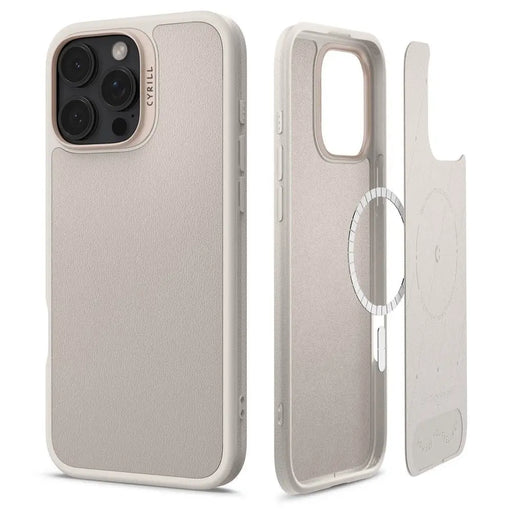 Spigen Cyrill Kajuk MagSafe iPhone 16 Pro Max Case - Beige - Cell phone cases and covers<<<HurtelXML