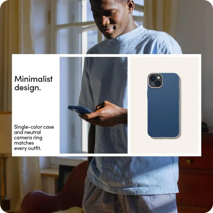 Spigen Cyrill Ultra Color Mag Case with MagSafe for iPhone 14 Plus - Navy Blue - Cell phone cases and covers<<<HurtelXML