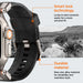 Spigen Durapro Armor Strap for Apple Watch 4/5/6/7/8/9/SE/ Ultra (42/44/45/49 mm) - Black - Cell phone cases