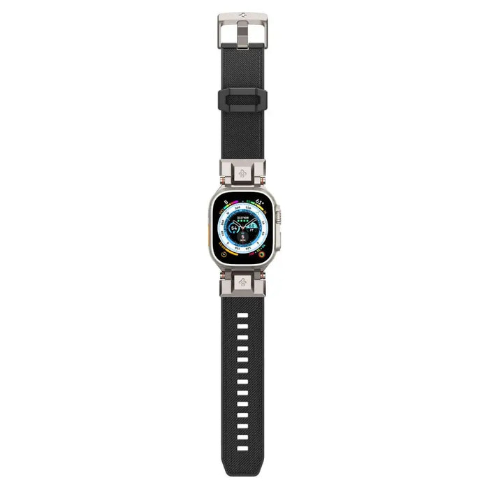 Spigen Durapro Armor Strap for Apple Watch 4/5/6/7/8/9/SE/ Ultra (42/44/45/49 mm) - Black - Cell phone cases