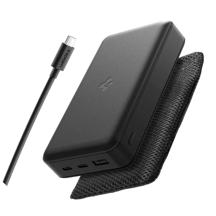 Spigen EA3020 20000mAh 30W Power Bank - Black - Powerbanks<<<HurtelXML