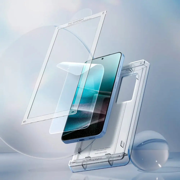 Spigen ELITE SHIELD EZ FIT Hybrid Glass for Samsung Galaxy S25+ - Transparent - Cell phone tempered glass<<<HurtelXML