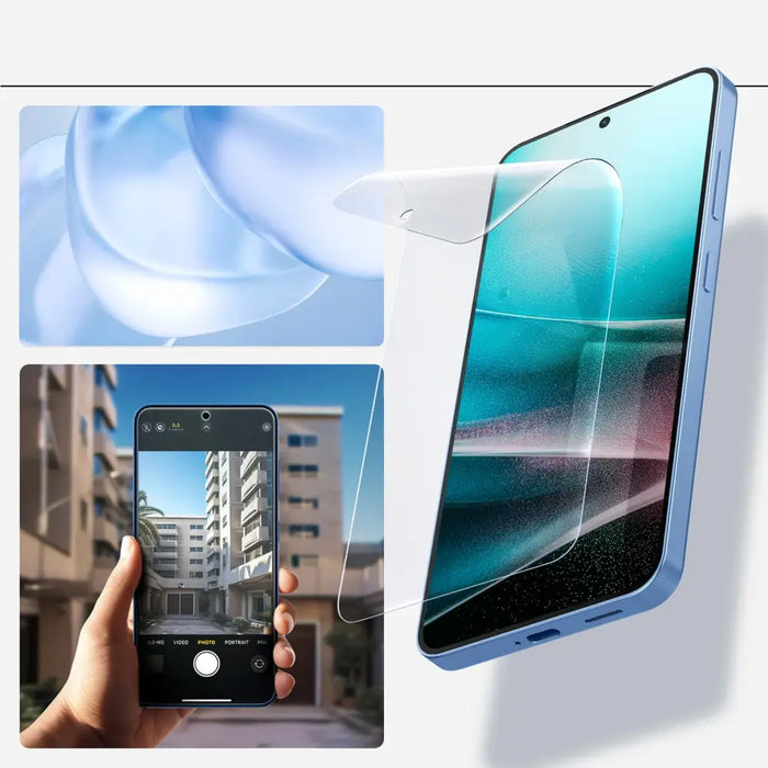 Spigen ELITE SHIELD EZ FIT Hybrid Glass for Samsung Galaxy S25 - Transparent - Cell phone tempered glass<<<HurtelXML