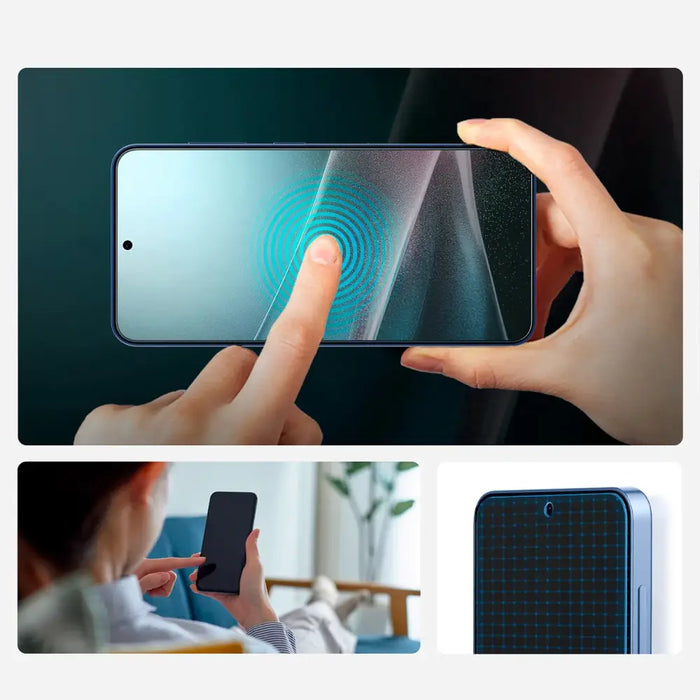 Spigen ELITE SHIELD EZ FIT Hybrid Glass for Samsung Galaxy S25 - Transparent - Cell phone tempered glass<<<HurtelXML