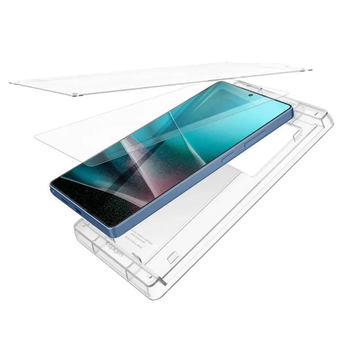 Spigen Elite Shield EZ FIT Hybrid Glass for Samsung Galaxy S25 Ultra - Transparent - Cell phone tempered