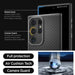 Spigen Enzo Aramid Case for Samsung Galaxy S24 Ultra - Matte Black - Cell phone cases and covers<<<HurtelXML