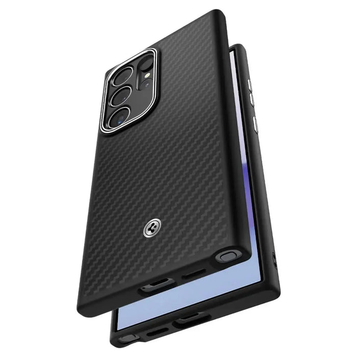 Spigen Enzo Aramid Case for Samsung Galaxy S24 Ultra - Matte Black - Cell phone cases and covers<<<HurtelXML