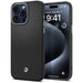 Spigen Enzo Aramid Mag Case with MagSafe for iPhone 15 Pro Max - Matte Black - Cell phone cases and covers<<<HurtelXML