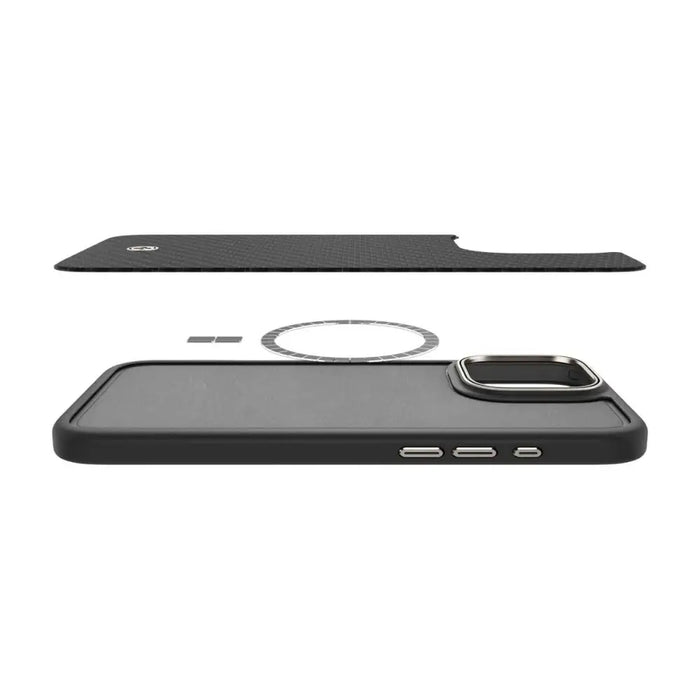 Spigen Enzo Aramid Mag Case with MagSafe for iPhone 16 Pro - Matte Black - Cell phone cases and covers<<<HurtelXML
