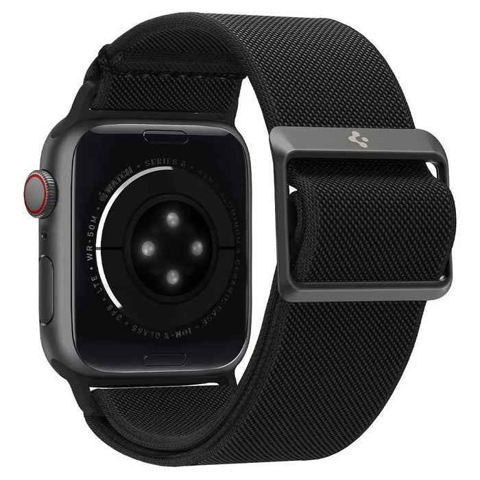 Spigen Fit Lite Strap for Apple Watch 4/5/6/7/8/9/SE/Ultra (42/44/45/49 mm) - Black - Cell phone cases