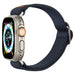 Spigen Fit Lite Ultra Strap for Apple Watch 4/5/6/7/8/9/SE/Ultra (42/44/45/49 mm) - Navy Blue - Cell phone cases