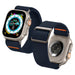 Spigen Fit Lite Ultra Strap for Apple Watch 4/5/6/7/8/9/SE/Ultra (42/44/45/49 mm) - Navy Blue - Cell phone cases
