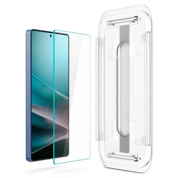 Spigen Glas.tR EZ FIT 2-pack tempered glass for Samsung Galaxy S25 Ultra - transparent - Cell phone tempered