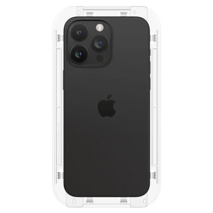Spigen Glas.tR EZ Fit FC Tempered Glass for iPhone 15 Pro Max - Black - Cell phone tempered glass<<<HurtelXML