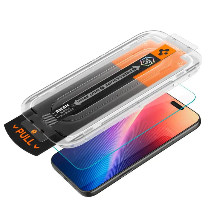 Spigen Glas.TR EZ Fit Privacy Glass for iPhone 17 Air - Cell phone tempered glass<<<HurtelXML