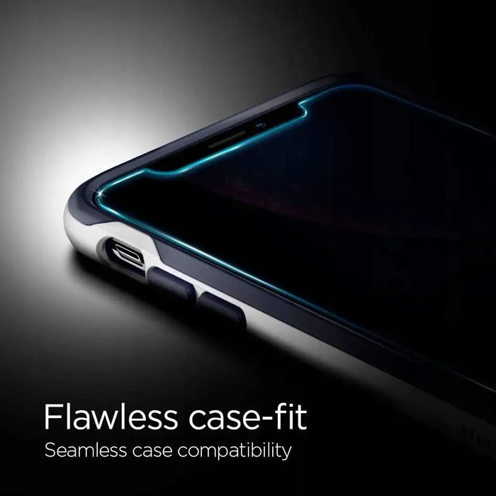 Spigen Glas.tR EZ Fit Privacy Tempered Glass for iPhone 11 / XR - Cell phone tempered glass<<<HurtelXML