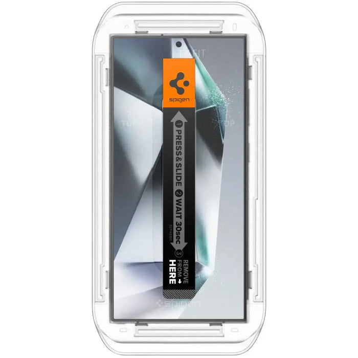 Spigen Glas.tR EZ Fit Privacy Tempered Glass for Samsung Galaxy S24 Ultra - 2 pcs. - Cell phone tempered