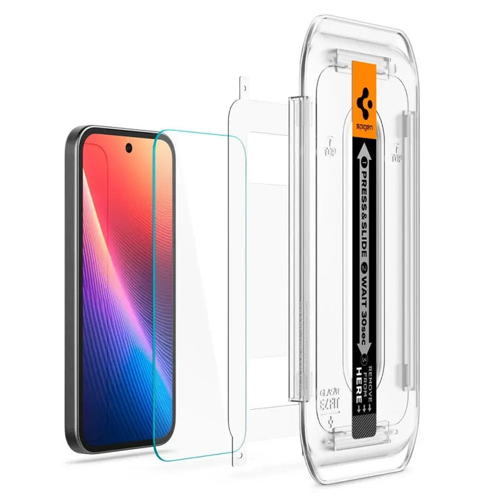 Spigen Glas.TR ’Ez Fit’ Tempered Glass 2-pack for Google Pixel 9A - Clear - Cell phone tempered glass<<<HurtelXML